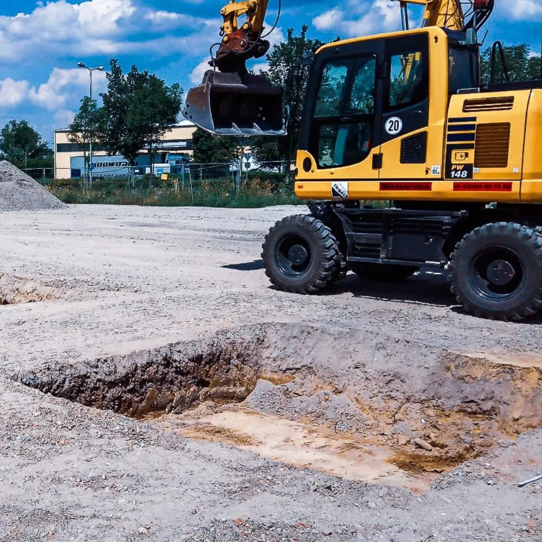 Erdbau-Projekt Löwenbrucher Ring, Ludwigsfelde