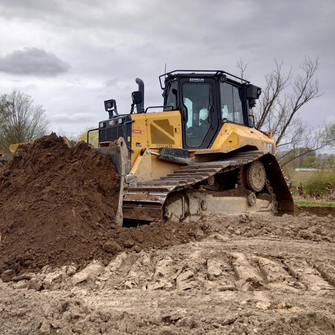 Cavator Baustelle in Blankenfelde-Mahlow